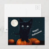 Halloween Postkarte (Vorne/Hinten)