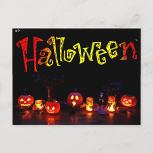 Halloween Postkarte