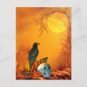 Halloween Postkarte (Vorderseite)