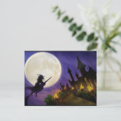 Halloween Postkarte (Stehend Vorderseite)