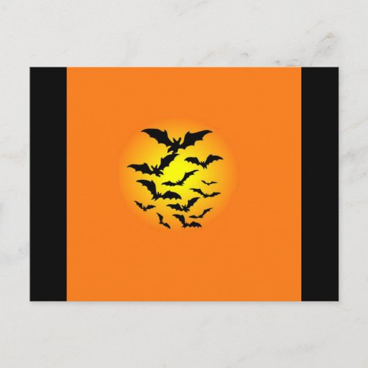Halloween Postkarte (Vorderseite)