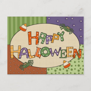Halloween Postkarte