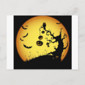 Halloween Postkarte (Vorderseite)