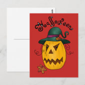 Halloween Postkarte (Vorne/Hinten)