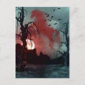 Halloween Postkarte (Vorderseite)