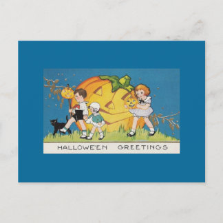 Halloween Postkarte