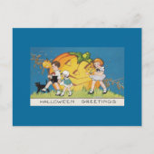 Halloween Postkarte (Vorderseite)