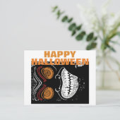 Halloween Postkarte (Stehend Vorderseite)