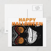 Halloween Postkarte (Vorne/Hinten)