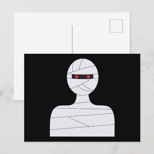 Halloween Postkarte (Vorne/Hinten)