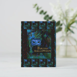 Halloween postkarte