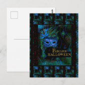 Halloween postkarte (Vorne/Hinten)