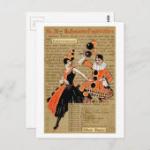 Halloween Postkarte (Vorne/Hinten)