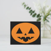 Halloween Postkarte (Stehend Vorderseite)