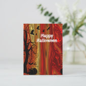 Halloween Postkarte (Stehend Vorderseite)