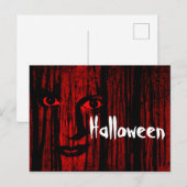 Halloween Postkarte (Vorne/Hinten)