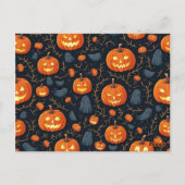Halloween Postkarte (Rückseite)