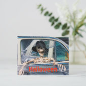 Halloween Postkarte (Stehend Vorderseite)