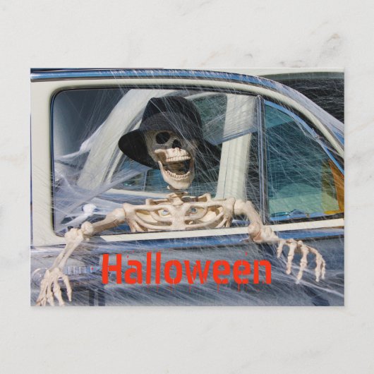 Halloween Postkarte (Vorderseite)