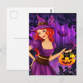 Halloween Postkarte (Vorne/Hinten)