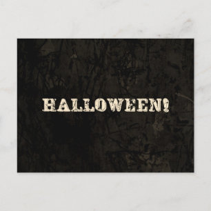 Halloween Postkarte
