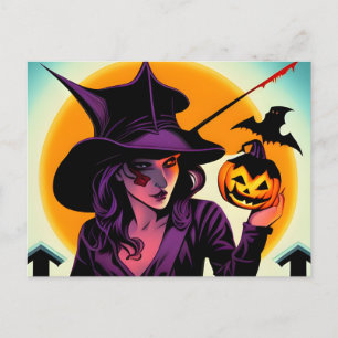 Halloween Postkarte
