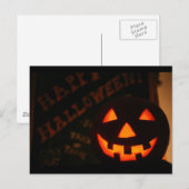 Halloween Postkarte (Vorne/Hinten)