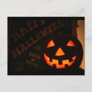 Halloween Postkarte