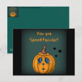 Halloween Postkarte (Vorne/Hinten)