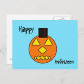 Halloween Postkarte (Vorne/Hinten)