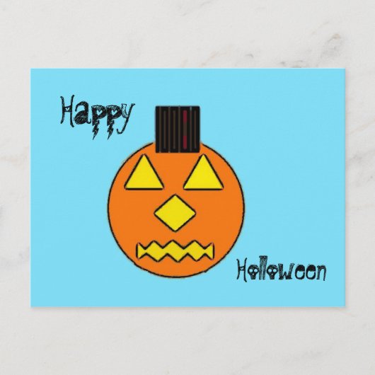 Halloween Postkarte (Vorderseite)