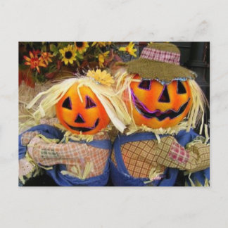 halloween postkarte