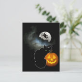 Halloween Postkarte (Stehend Vorderseite)