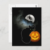 Halloween Postkarte (Vorne/Hinten)