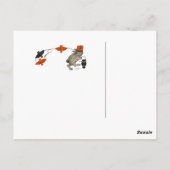 Halloween Postkarte (Rückseite)