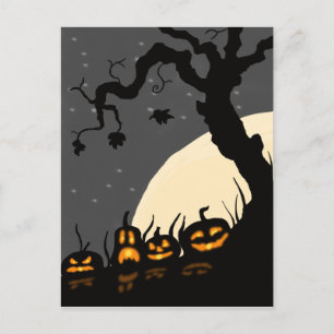 Halloween Postkarte
