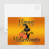 Halloween Postkarte (Vorne/Hinten)