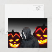 Halloween Postkarte (Vorne/Hinten)