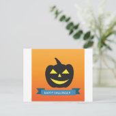Halloween Postkarte (Stehend Vorderseite)