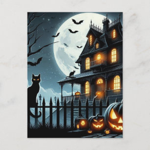 Halloween Postkarte
