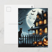 Halloween Postkarte (Vorne/Hinten)