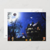 Halloween Postkarte (Vorne/Hinten)
