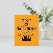 Halloween Postkarte (Stehend Vorderseite)