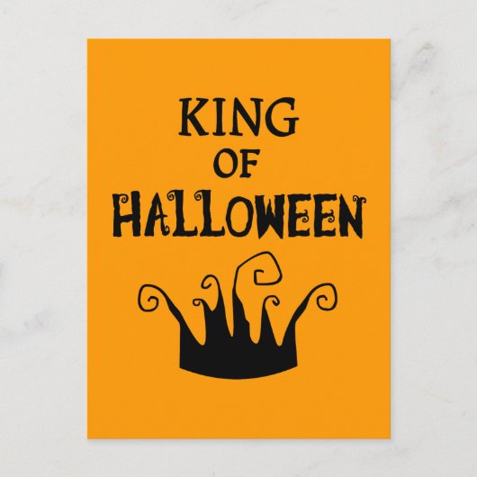Halloween Postkarte (Vorderseite)