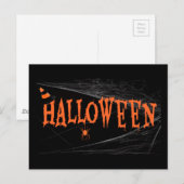 Halloween Postkarte (Vorne/Hinten)