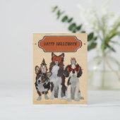 HALLOWEEN Postkarte (Stehend Vorderseite)
