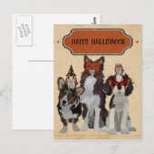 HALLOWEEN Postkarte (Vorne/Hinten)