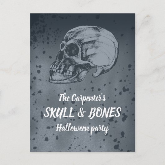 Halloween Postkarte (Vorderseite)