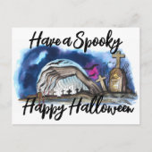 Halloween Postkarte (Vorderseite)