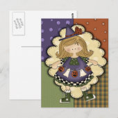 Halloween Postkarte (Vorne/Hinten)